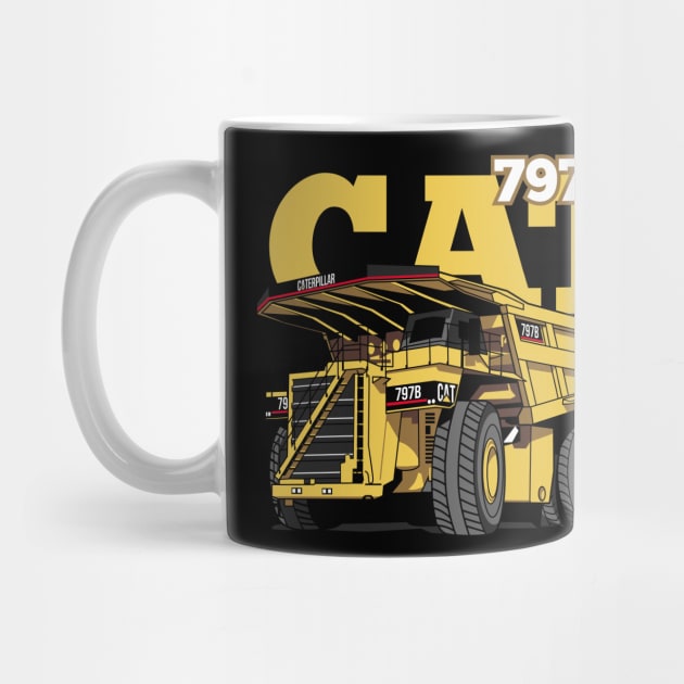 Caterpillar 797B by damnoverload